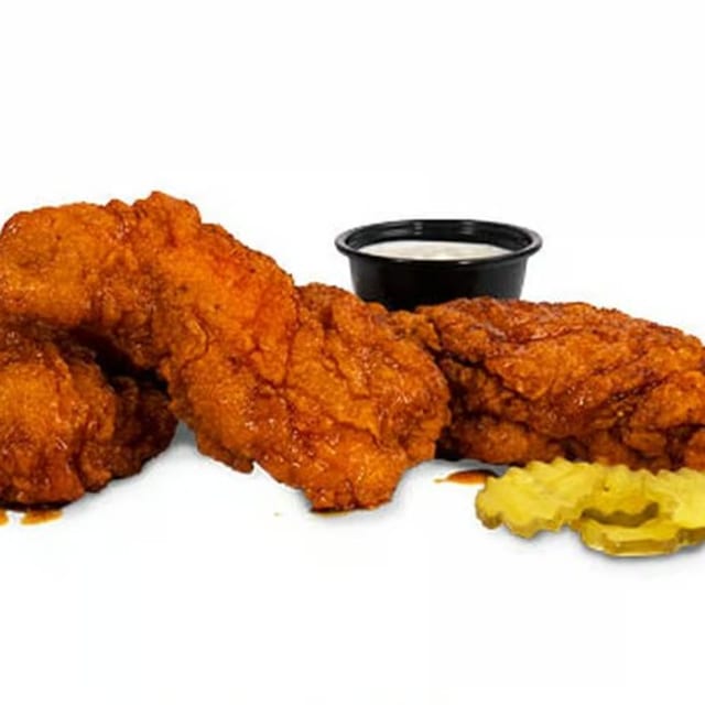 3 Piece Hot Chicken Tenders.