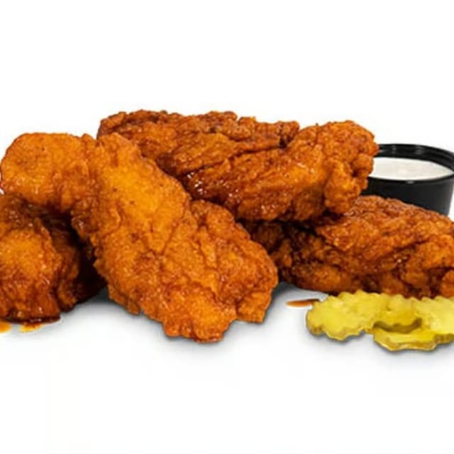 4 Piece Hot Chicken Tenders.